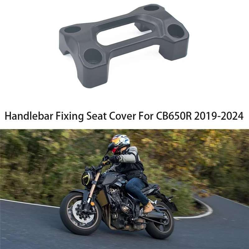 For Honda CB650R 2019-2024 Compatible Handlebar Pressure Code, Turning Handlebar Pressure Cover, Handlebar Fixing Seat Cover