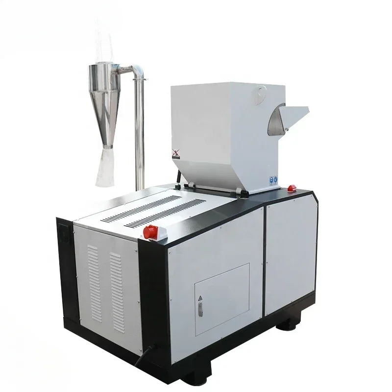 Selected Good Items Insulation CE Plastic Raw Material Crusher Price Silent Plastic Recycling Bottle Crusher With Collector