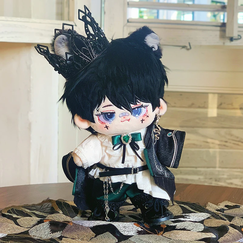 20 سنتيمتر ملابس دمى الأفعى الأمير الصغير معطف حزام أقراط تاج الأحذية الملابس زي البدلة اكسسوارات أنيمي لعبة لعبة أطفال هدية