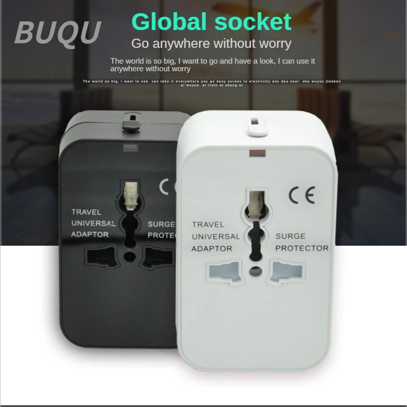 

International Universal Power Adapter All-in-One Global Travel Plug Converter Charger for UK/EU/Au/US Universal Conversion Plug