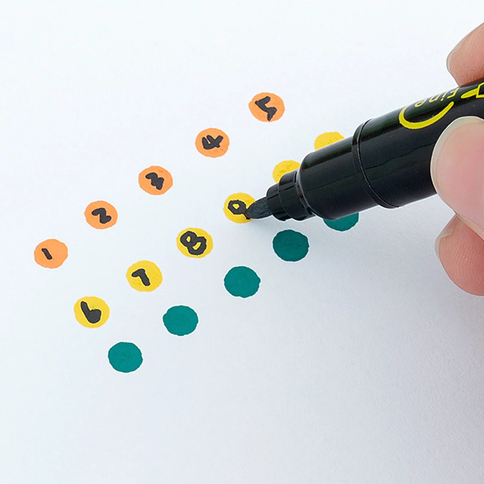 

12 шт., маркеры премиум-класса, портативные многофункциональные ручки для рисования, удобные маркеры для краски, бытовые принадлежности для рисования для DIY