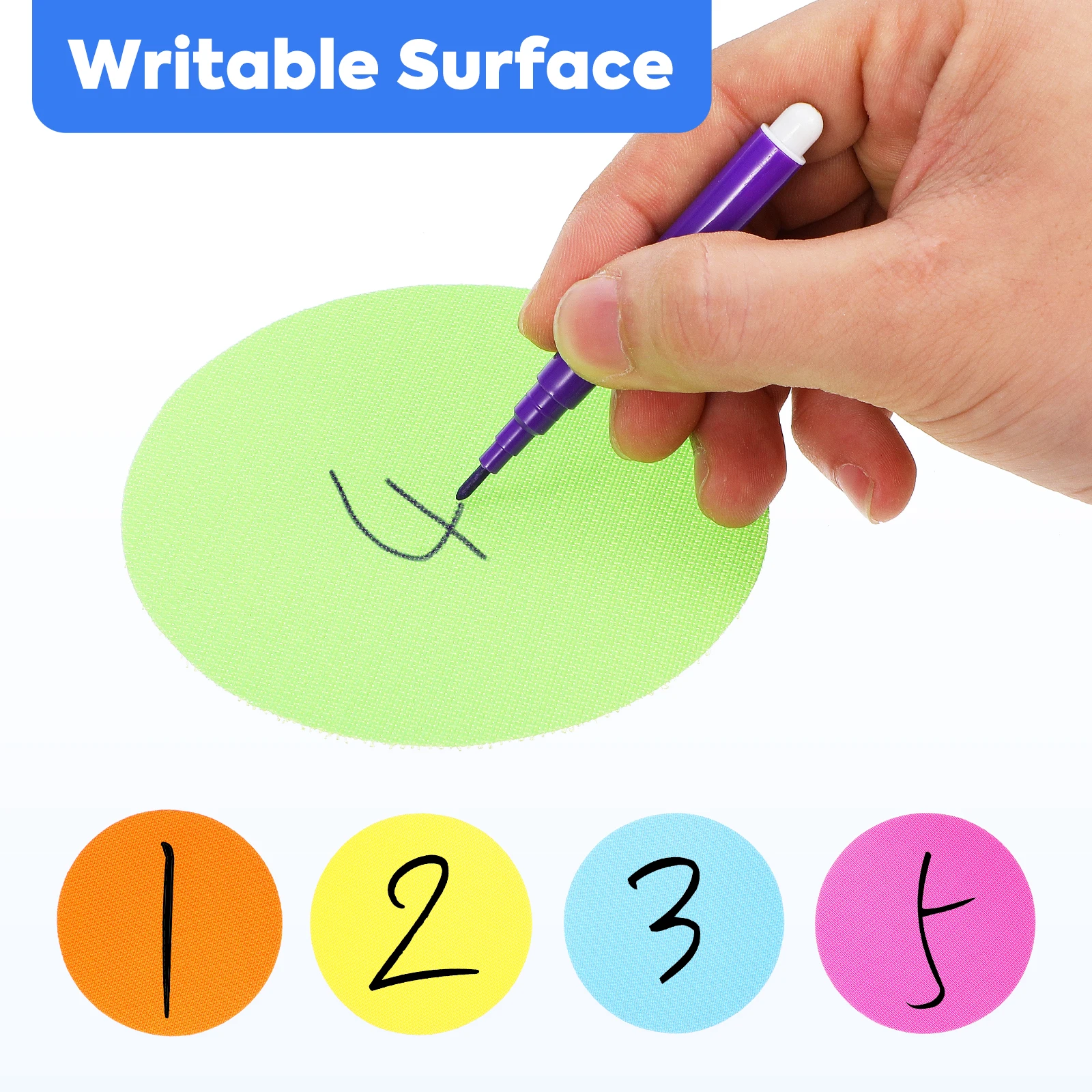 36pcs Carpet Positioning Stickers Reusable Floor Markers For Kids Classroom Activities Yoga Games Learning Education