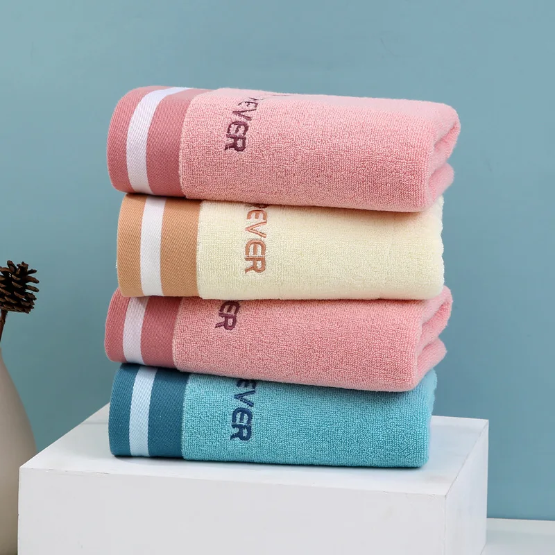 Cotton Towel for Bathing Sports Sweat Wiping 40X90cm Soft and Absorbent Suitable for Both Men and Women Thickened for Home Use