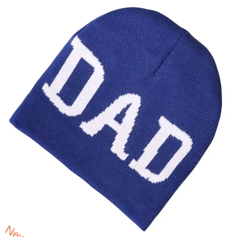 Warm Hat Weaving Knit for Women Hip Hop Hat Unique Print 2000s LXAD