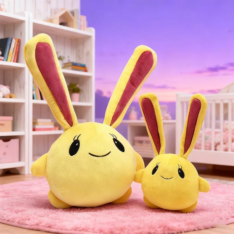 18/29CM Cartoon Ж schönstitutowährado NakonЧикки Plüsch Niedliches Tier Gelbes Kaninchen Spielzeug Weich Begleiten Umarmen Bettwäsche Kissen Kinder Geburtstagsgeschenke