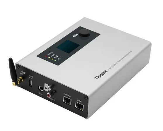 

Thinuna IP-9611AO(T) III IP Network PA System Power Backup IP Terminal Network Audio Wall Terminal with SIP On-vif Protocol