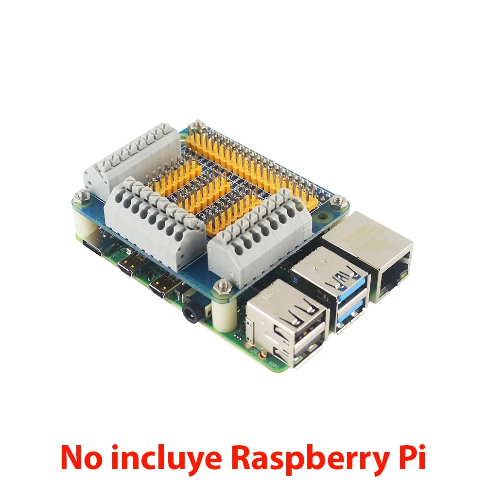 GPIO extension module for Raspberry Pi 4, Model B / 3B + / 3B