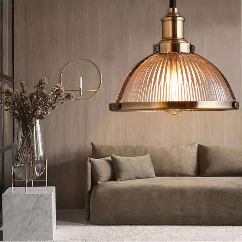 Nordic modern restaurants, cafes electroplated brushed chandeliers minimalist bedroom decorations minimalist rooms for home use