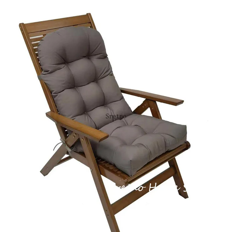 

Sretno Outdoor Waterproof Circular with Backrest Chair Seat Cushions Garden Recliner Lounge Chair Rattan Chair Seat Cushions