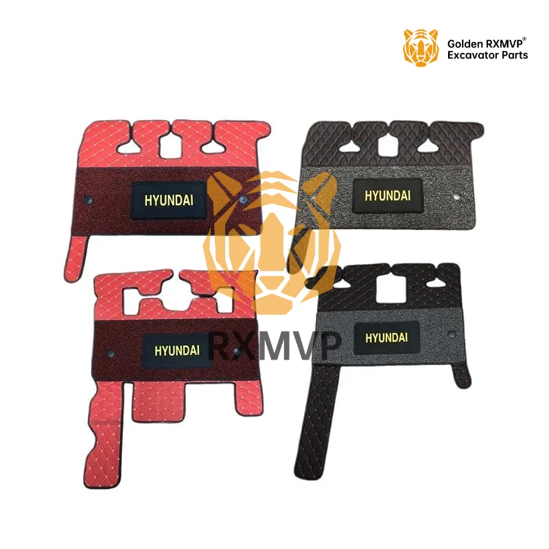 Для Hyundai 80-7 110-7 215-7 225-7 215VS 225-9двухслойный ПВХ катушечный экскаватор специальный напольный коврик Запчасти для экскаватора