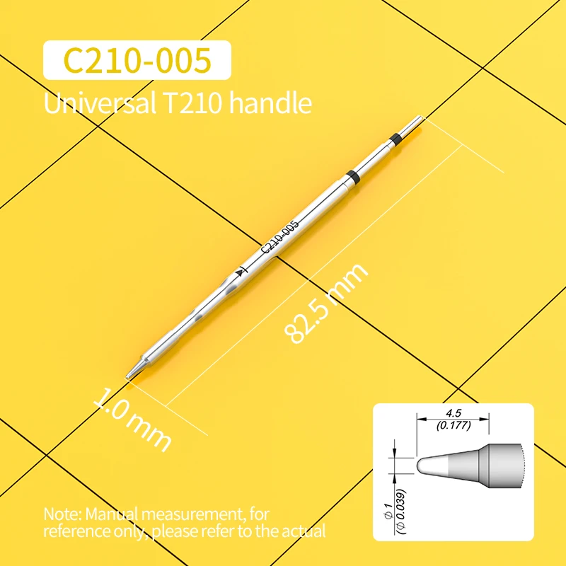 C210 Soldering Iron Tips C210-018/024/028/030/033/038/010/021/023/031/006 Welding Nozzle for JBC CD-2SE T210 Soldering Station