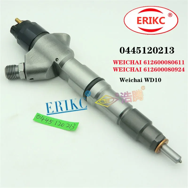 

ERIKC 0445120213 Fuel Injection 0445 120 213 OEM FOR WEICHAI 612600080611 WEICHAI 612600080924 Weichai WD10