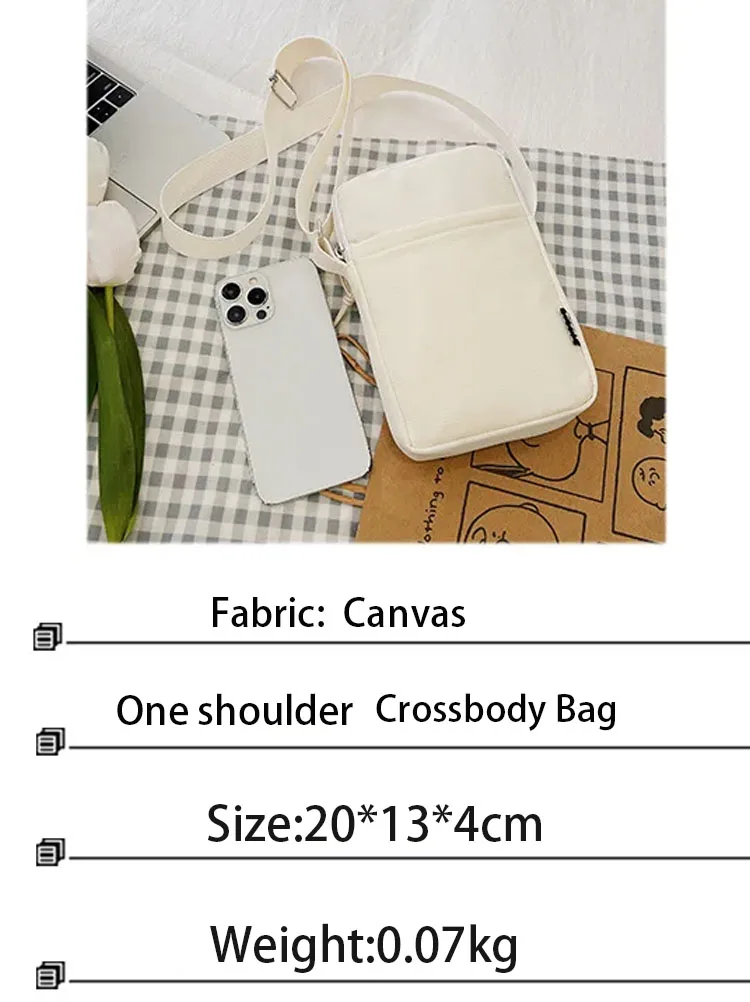 Demon Slayer Anime Women\'s Crossbody Bag Outdoor Casual Mobile Phone Bags Girls Simple Versatile Single Shoulder Small Backpack
