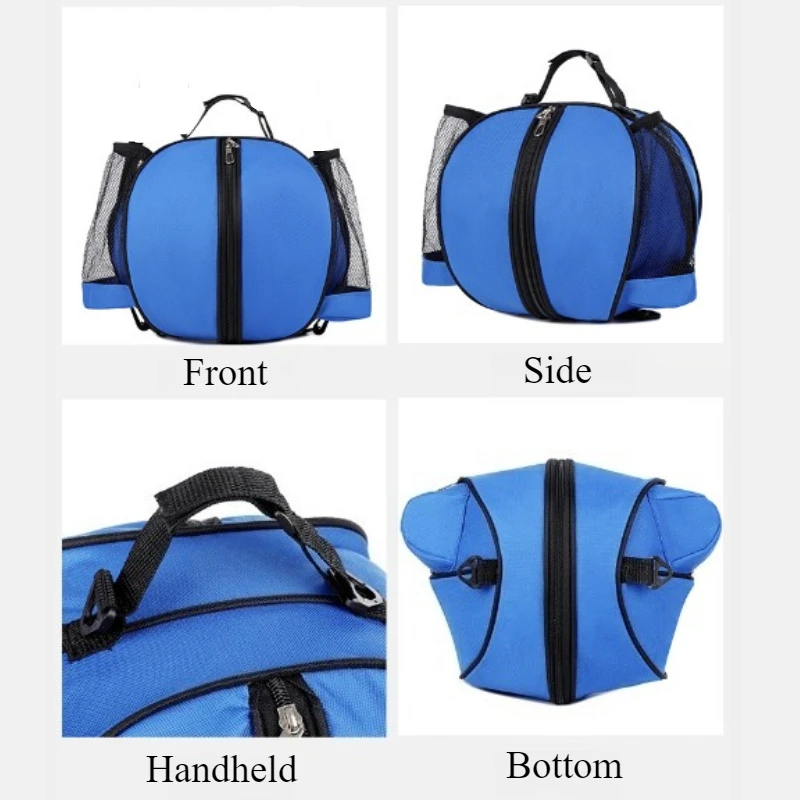 1pc Training bag Crossbody backpack for sports training for basketball, soccer and volleyball Convenient ball organizer bag