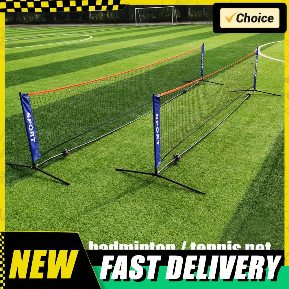 

Indoor Outdoor Sports Training Square Mesh Standard Professional Badminton Net