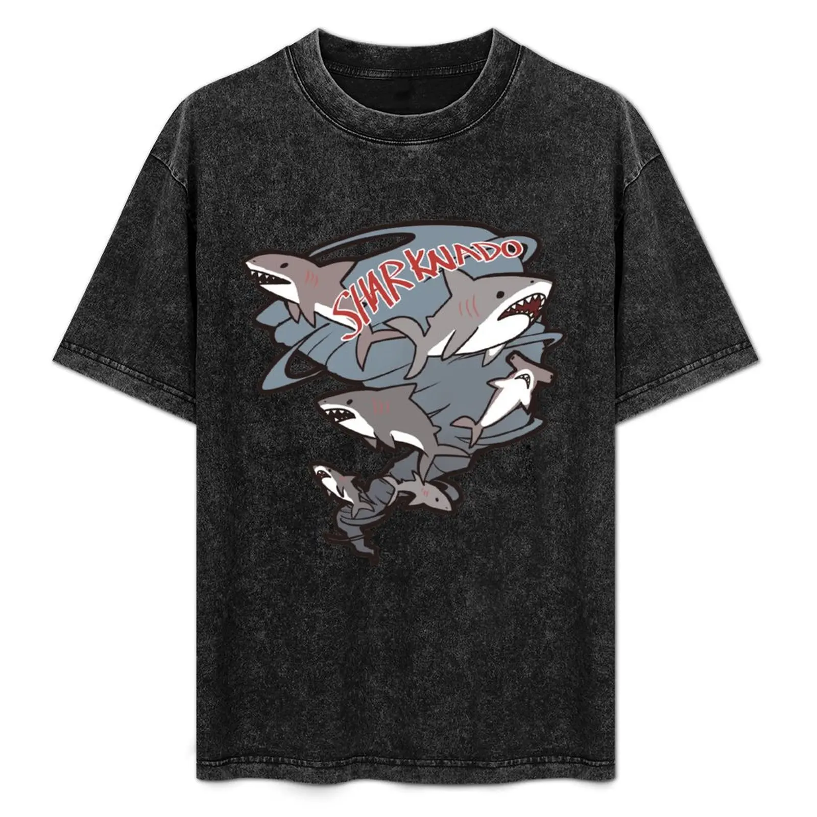 

Cute Sharknado T-Shirt Soft Anti-Shrink Cotton Tee