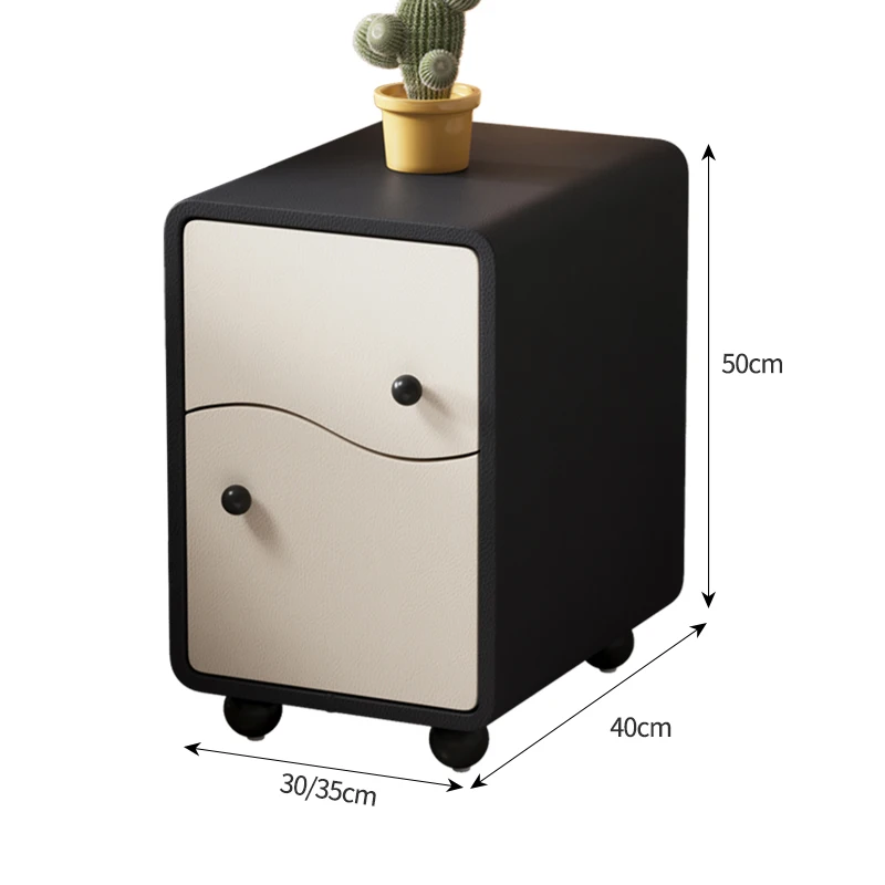 

Children's bedside cabinet small solid wood light luxury simple modern creative home bedroom cream wind