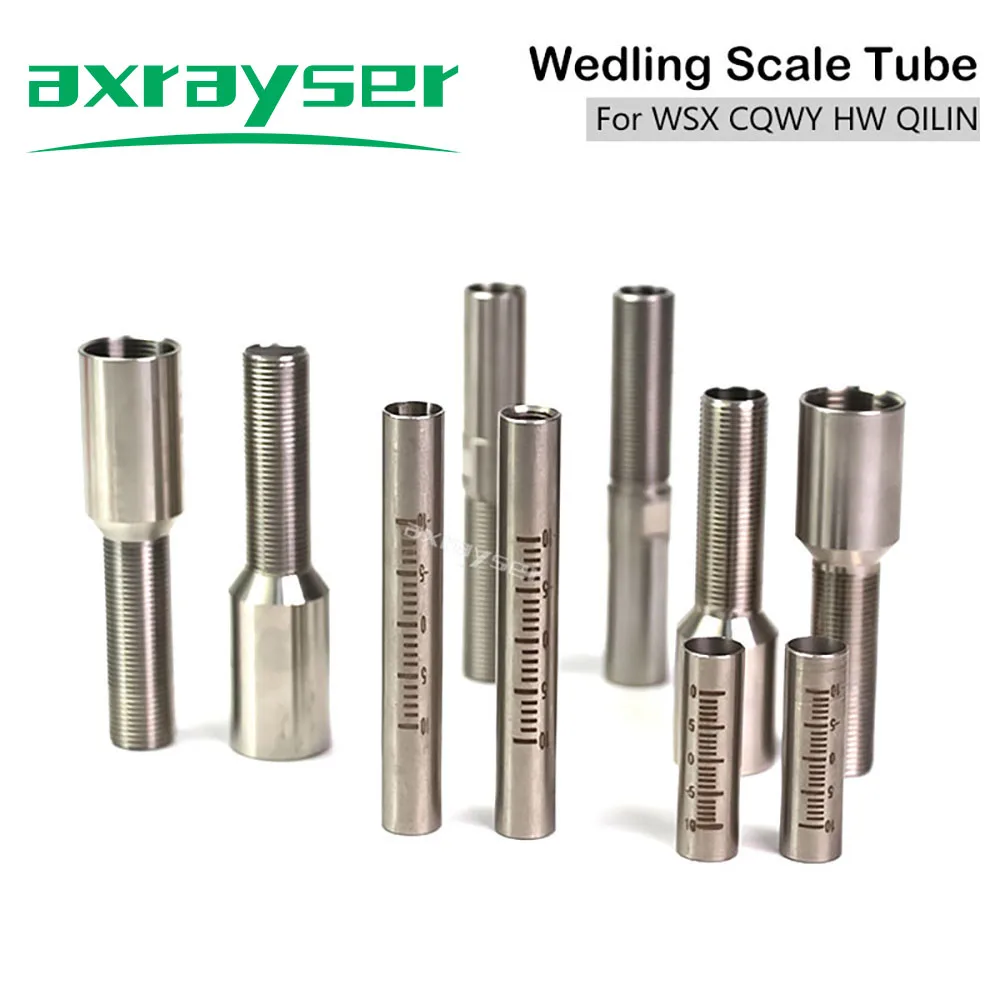 

Laser Welding Scale Tube Stainless Steel Nozzle Connector Kits For WSX CQWY HW QILIN Handheld Weld Machine