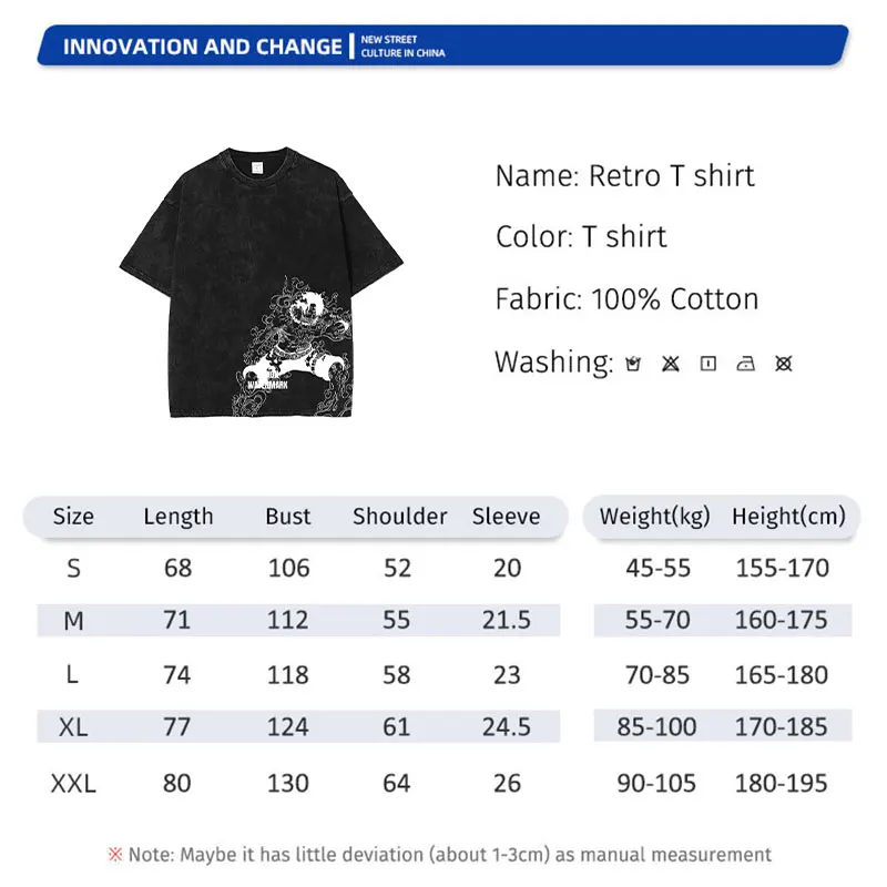 بانداي أنيمي المروحية خمر غسلها س واحد قطعة تي شيرت مانغا ريترو زورو سانجي روبن L-لوفي بروك القمم تيز رجل 100% القطن #5