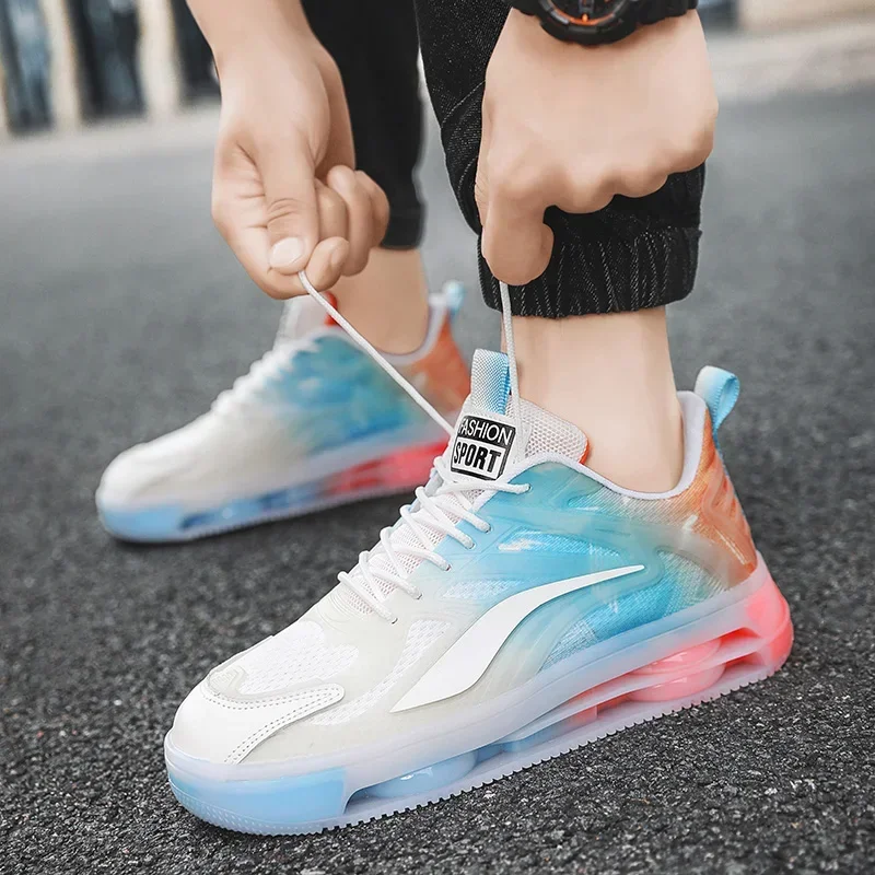 

Running Shoes Men Sneakers Fashion Outdoor Jogging Sports Shoes Breathable Footwear Walking Shoes For Men Zapatillas
