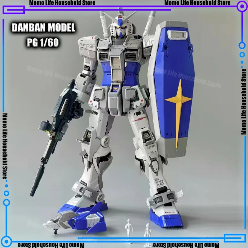 En Stock DABAN PGU 1/60 Rx-78-2 origen G3 Kits de modelos de ensamblaje esqueleto de plástico Anime figura de acción Robot juguetes de modelos de plástico