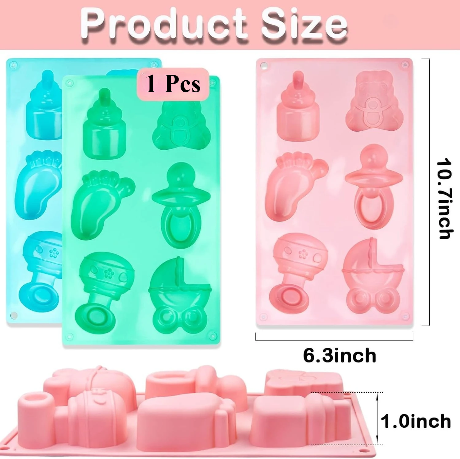 35 Cavity Baby Shower Silicone - Bear Canister ulasan dan harga
