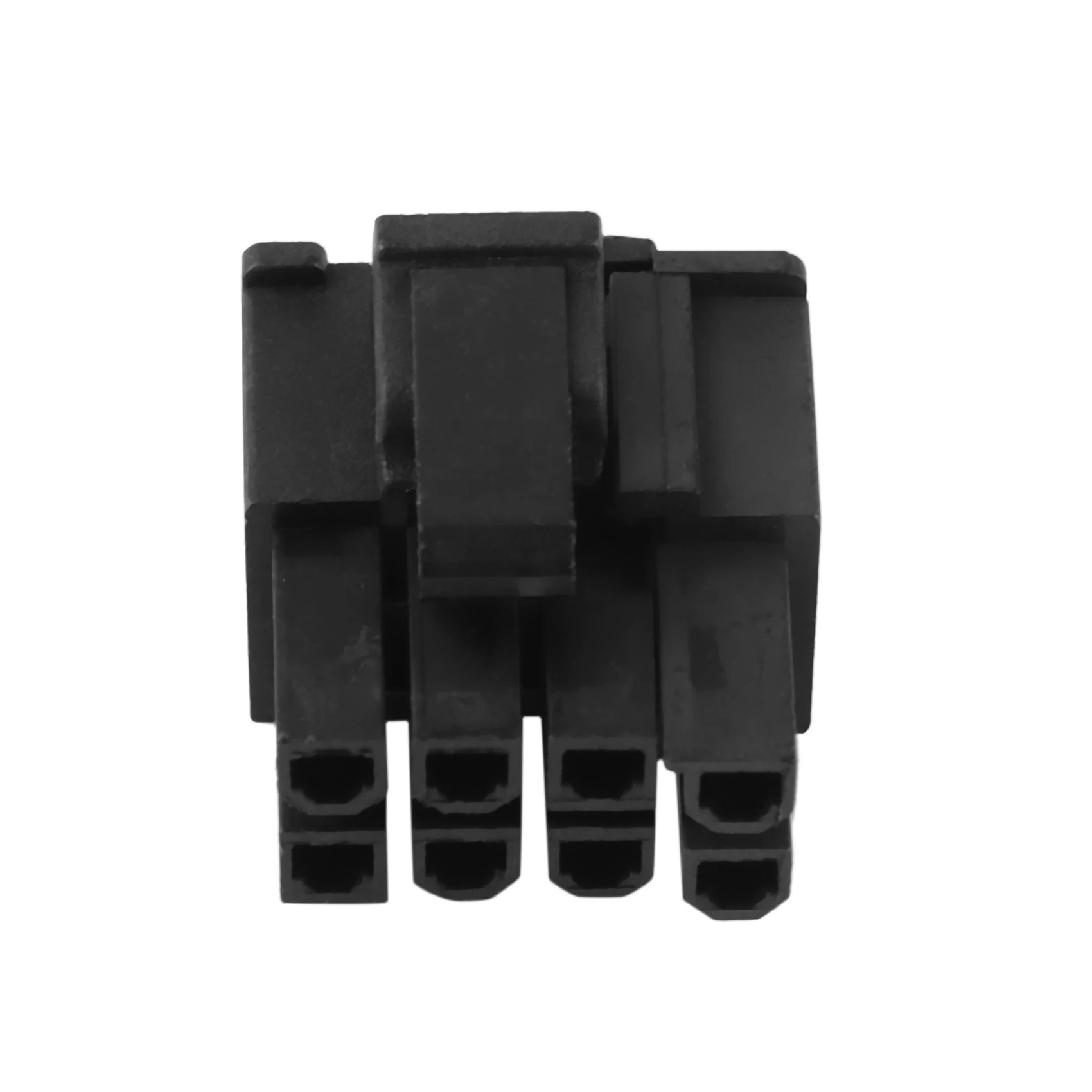 30Pcs 4.2mm 6+2 Pin 8P 8PIN Male Power Connector Plastic Shell for PC Computer ATX Graphics Card GPU,Black