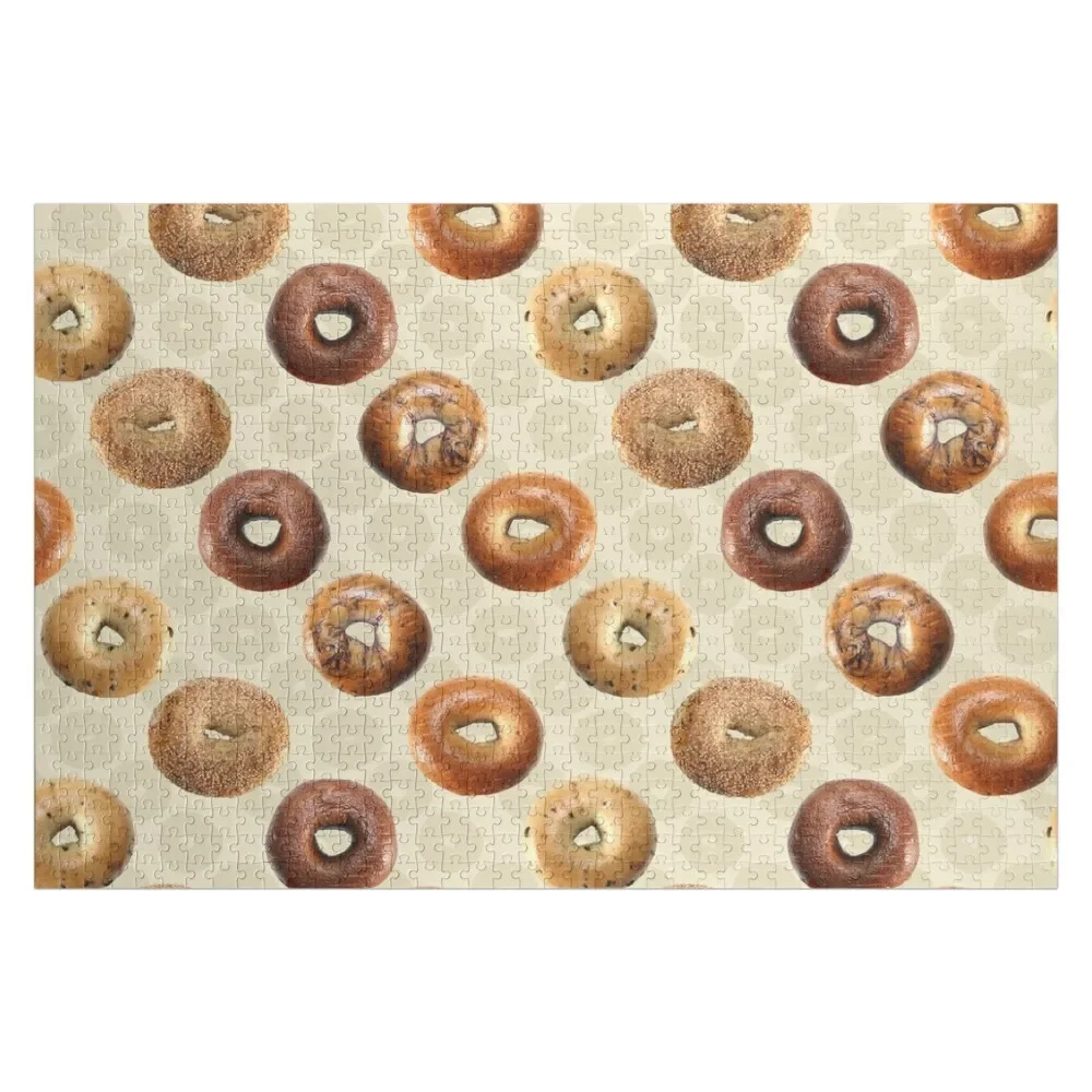 

Bagels Jigsaw Puzzle Photo Customizable Gift Children Puzzle