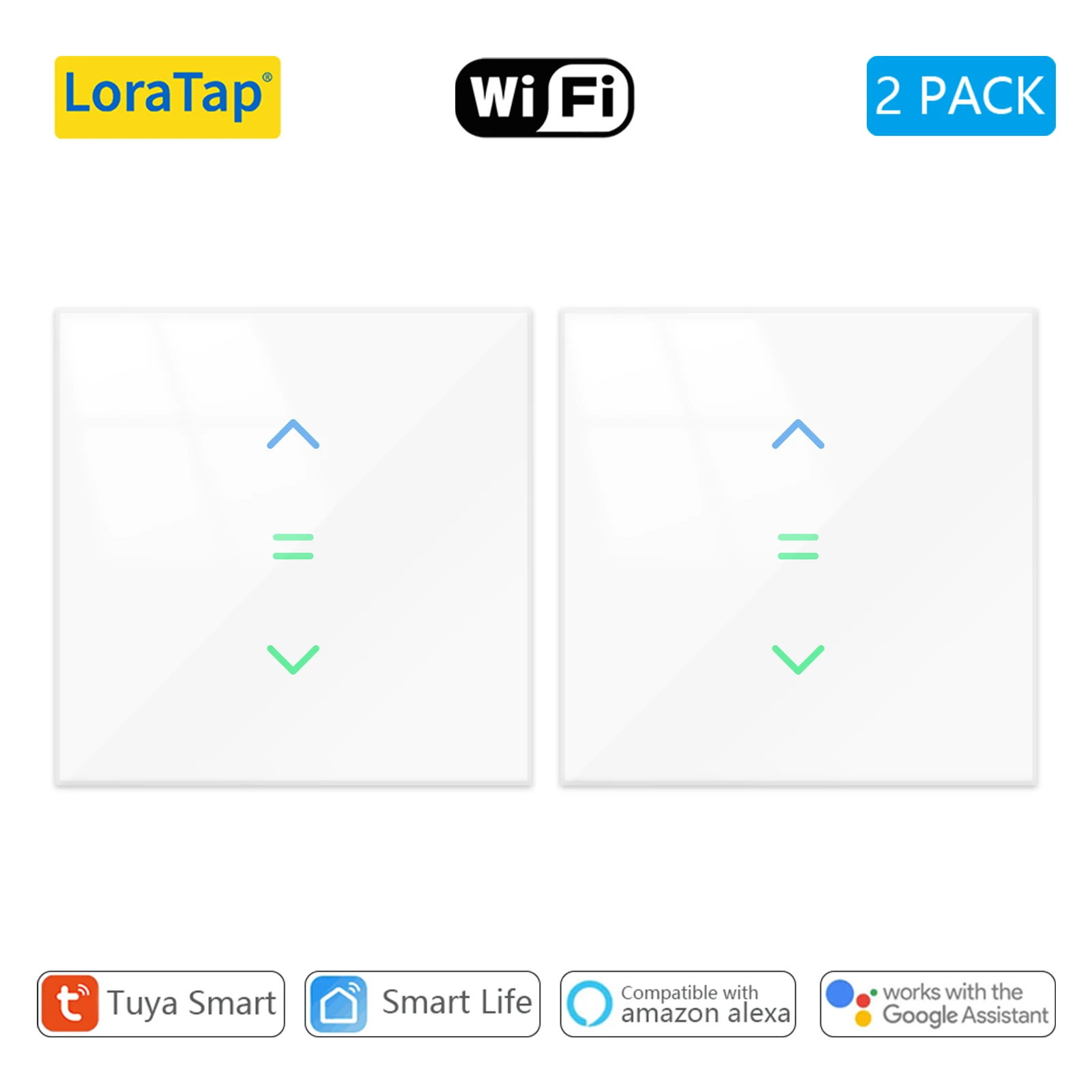 2 PACK White