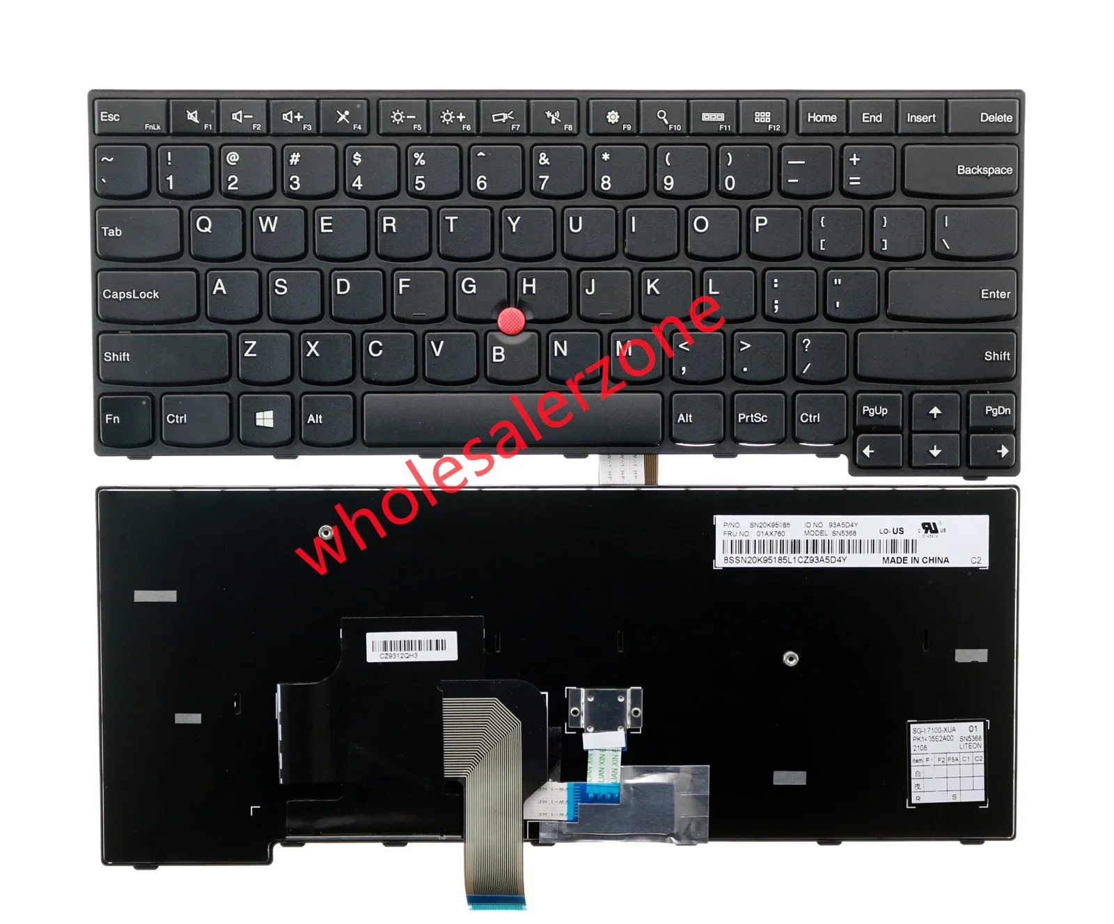 New Keyboard For IBM Thinkpad E450 E450C E455 E460 E465 series W450 04X6131 04X617 04X6101 laptop US layout keyboard
