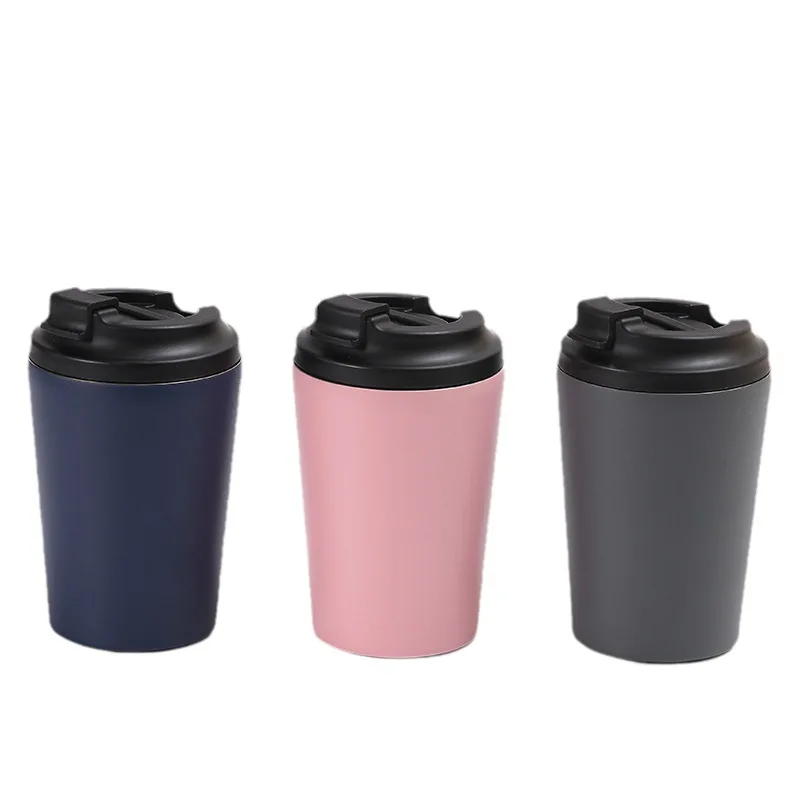 304 stainless steel coffee cup, fashionable and minimalist, female portable cup, business office car insulated cup