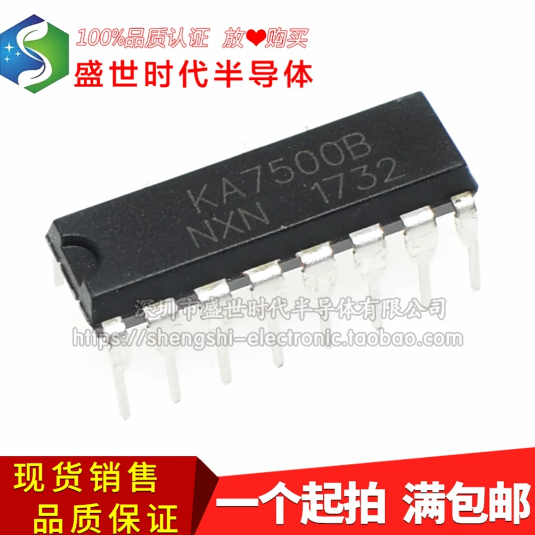 10PCS/LOT   KA7500B DIP-16 KA7500BD PWM Datasheet - Electronic Component for Professional Use