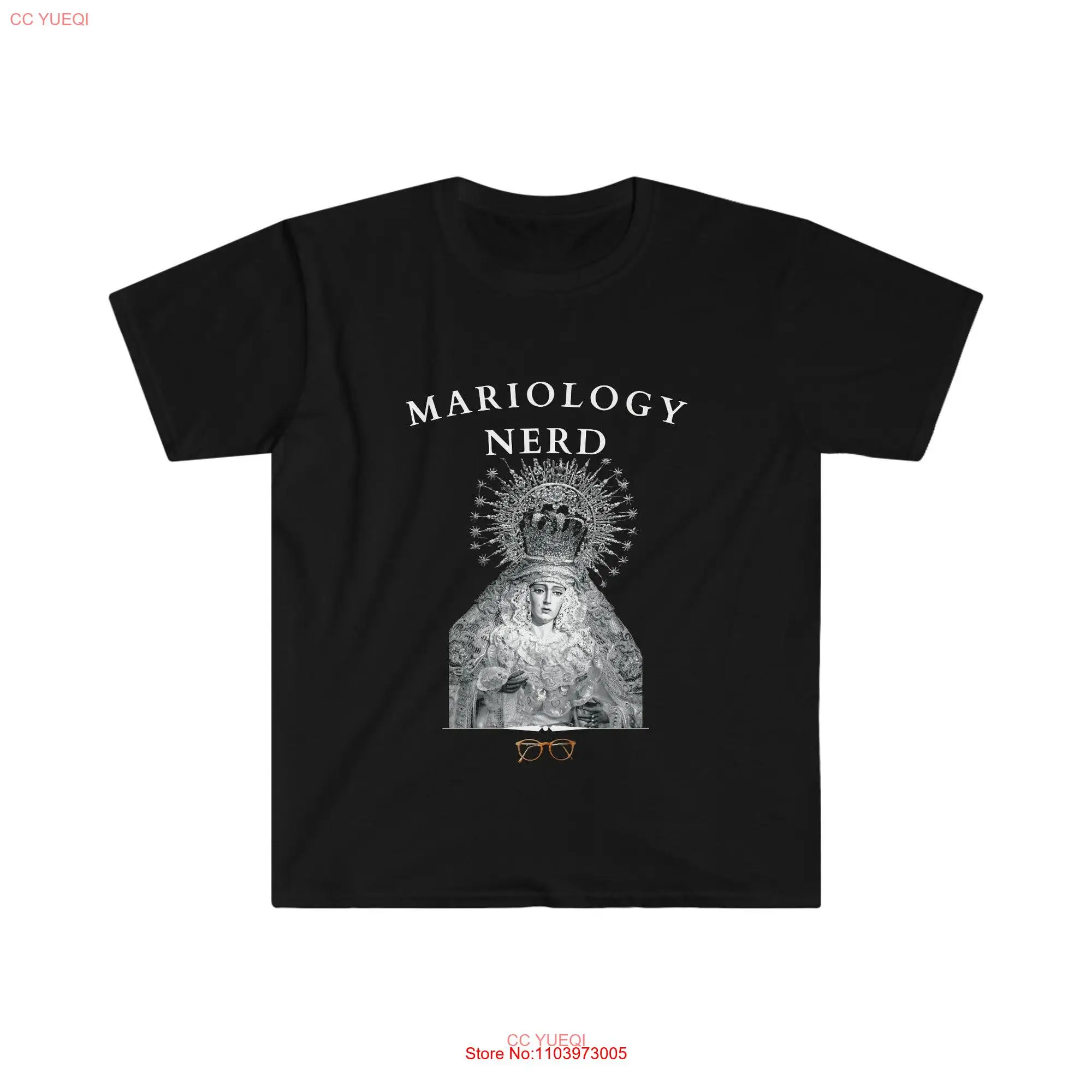 Футболка с изображением мариологического ботаника, мягкая, благословенная, Дева Мария, доктрина, догма, католическая, православная, лютеран теотоко, Розария Мария монахина