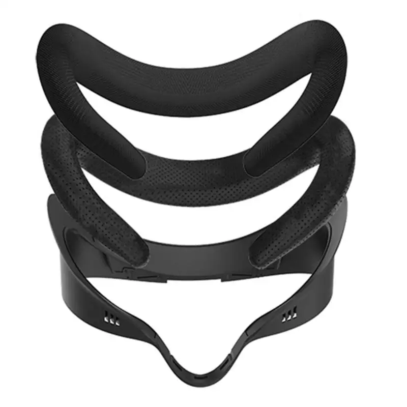 Anti-sweat Face Mask Covers for 3S Headsets Replacement Face Pad PU Covers Glasses Accessories