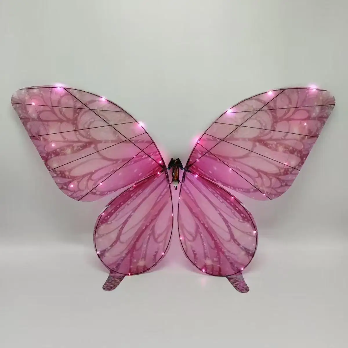 Gravity-Sensing Remote Control Flapping Butterfly, Colorful Wings DIY Bionic Insect Toy for Outdoor Flying Play