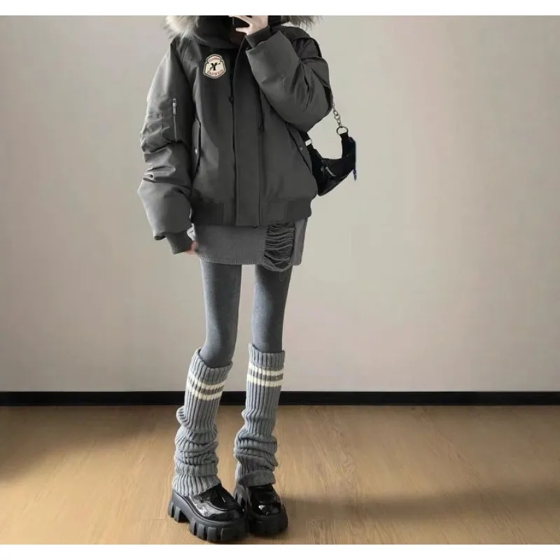 

Big Fur Collar Overcomes The Winter of 2025 New Down Padded Jacket Women's Padded Jacket Thickened Jacket