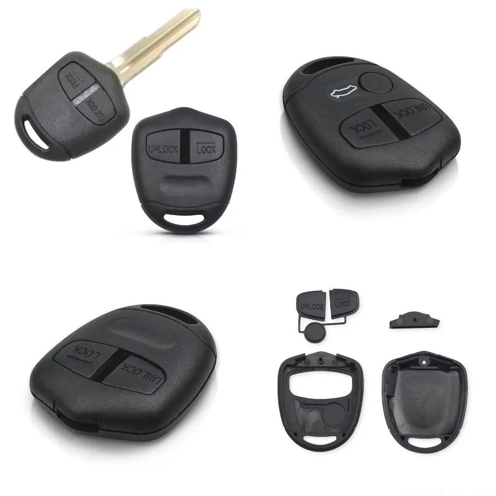 

J0MA Wearproof Remote Car for Key for Shell 2/3 Button Keys Cover Replacement for Lancer EX Grandis