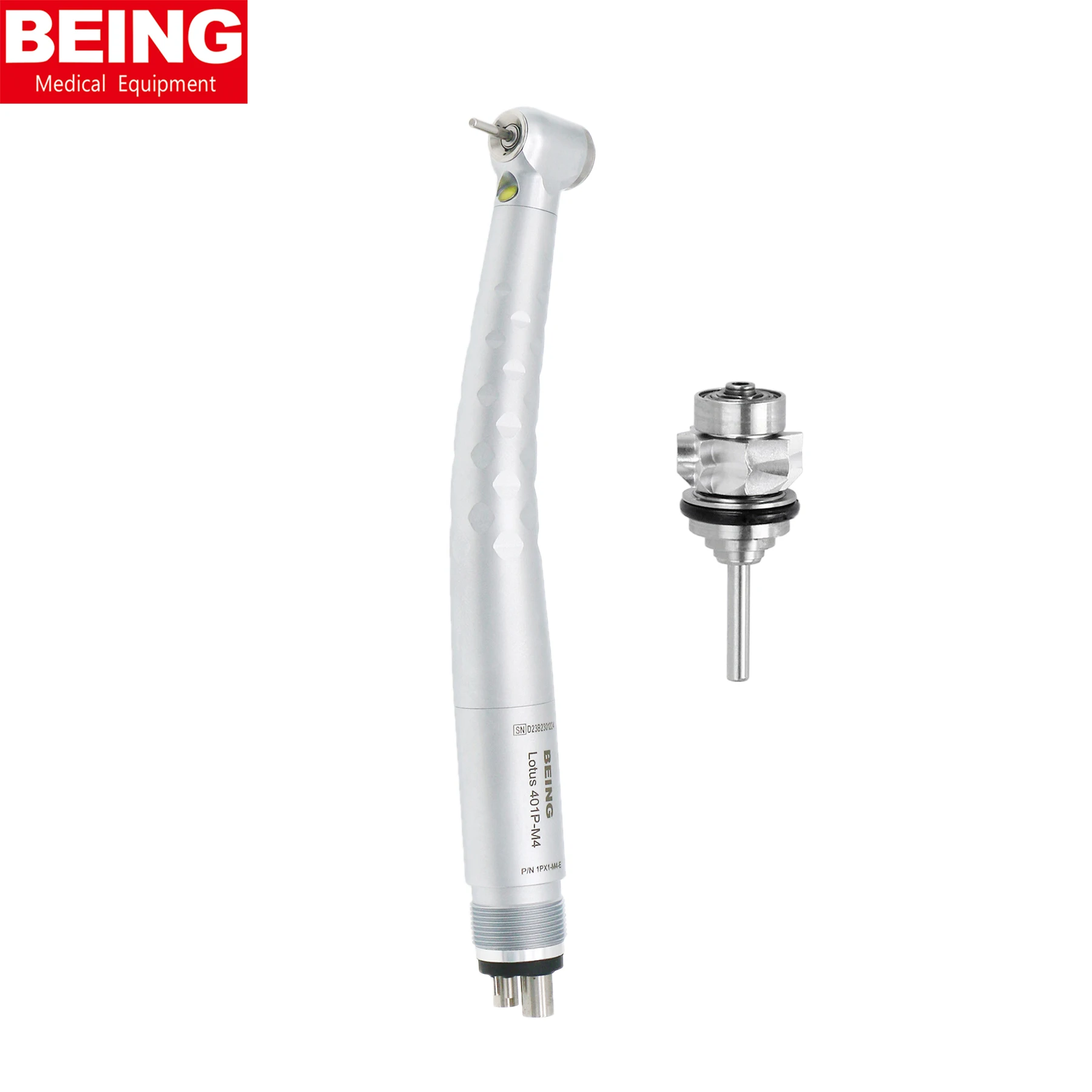 

BEING Dental LED Self Power High Speed Handpiece Turbine fit PANA-MAX 4 Holes