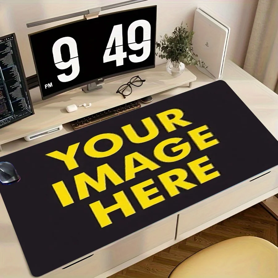 Unique Custom Mouse Pad, support self‑provided images. Smooth operation surface, stable non‑slip base, multiple sizes for daily
