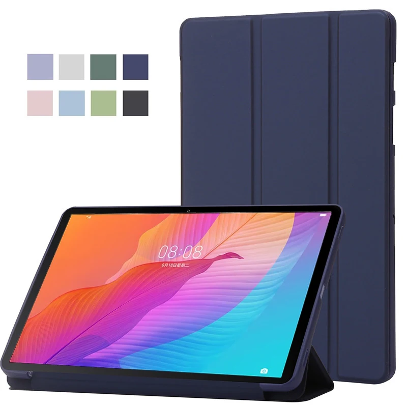 

For Honor Pad X8 Case Trifold PU Leaher Soft Back Stand Tablet For Funda Huawei Matepad t10 t10s t 10 Case For Honor Pad X8 Lite