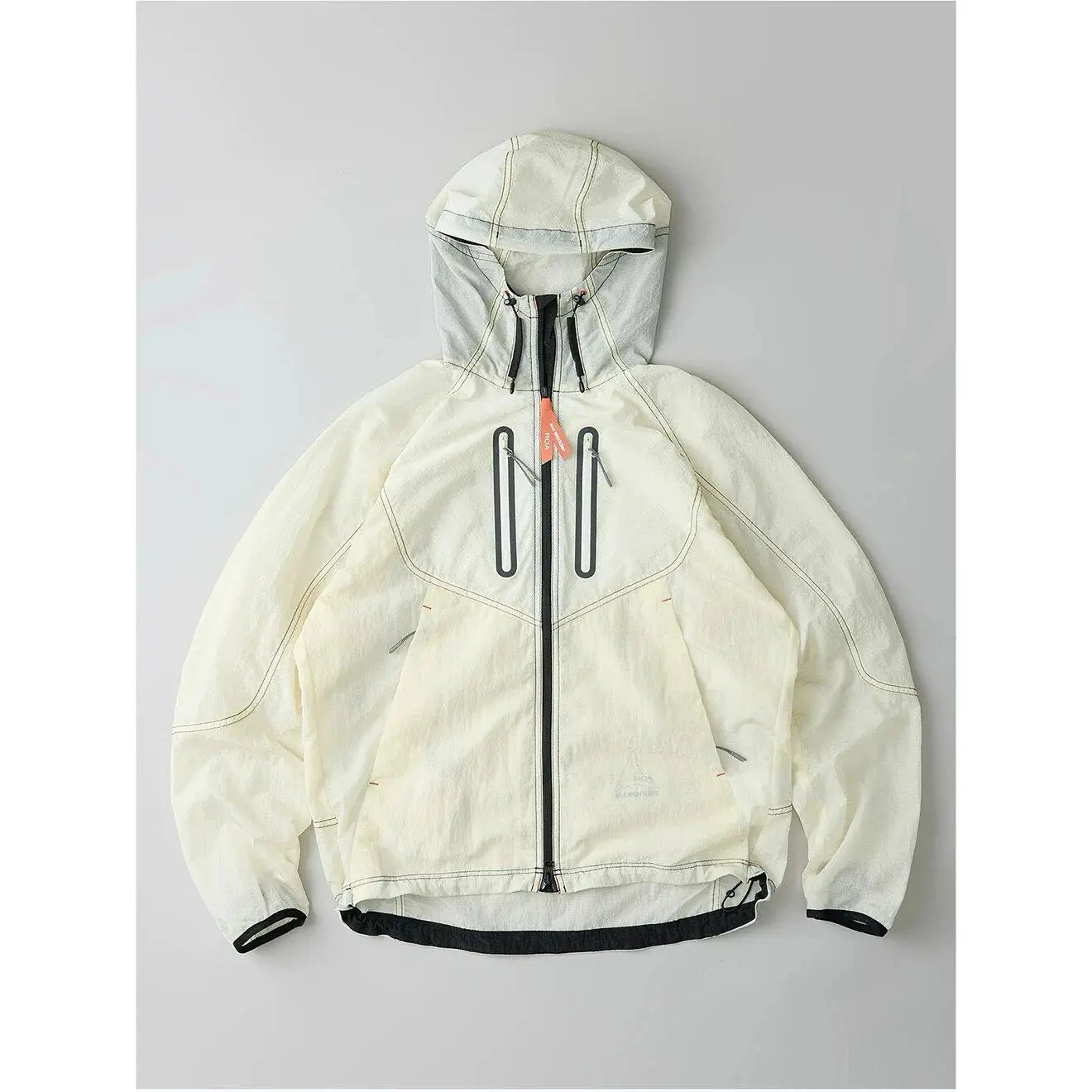 AW x ROA HIKING 26SS Collaboration Functional Sun Protection Jacket Outdoor Water-Repellent Hooded Coat image 3