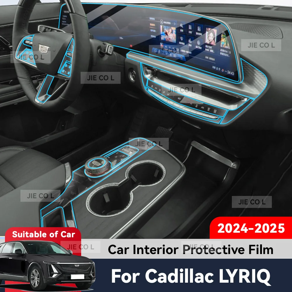 

Auto Central Control Screen TPU Navigation Anti Scratch interior Protection Film GPS Navigation For CADILLAC LYRIQ 2024 2025