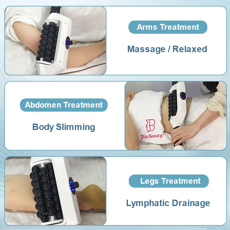 Deep Tissue Rolling Massage Machine Muscle Body Relaxing 360 Rotating Massage Body Slimming Massage Stick