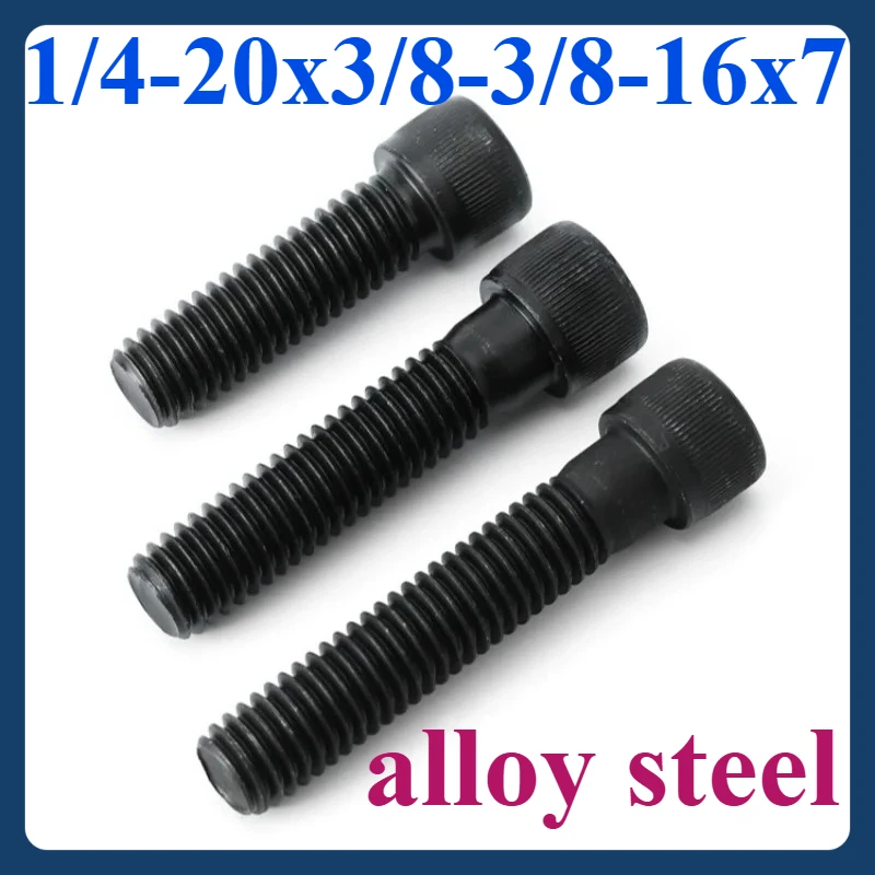 

1/4-20x3/8-3/8-16x712,9 дюймов винты с шестигранной головкой и головкой под торцевой ключ