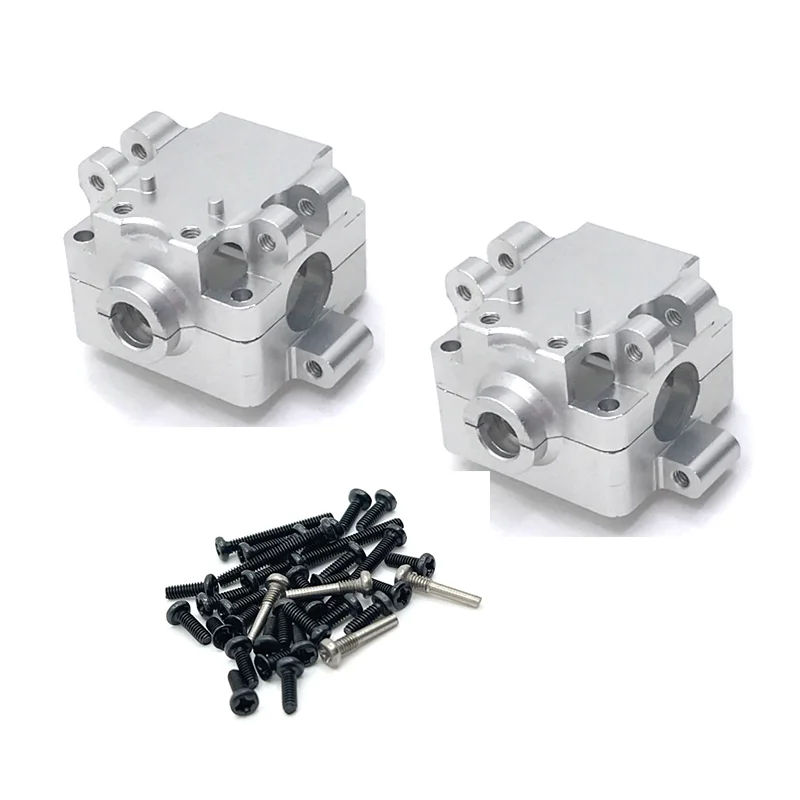 2PCS Metal Upgrade Gearbox For WLtoys 1/28 284131 K969 k979 k989 k999 P929 P939 RC Car Parts