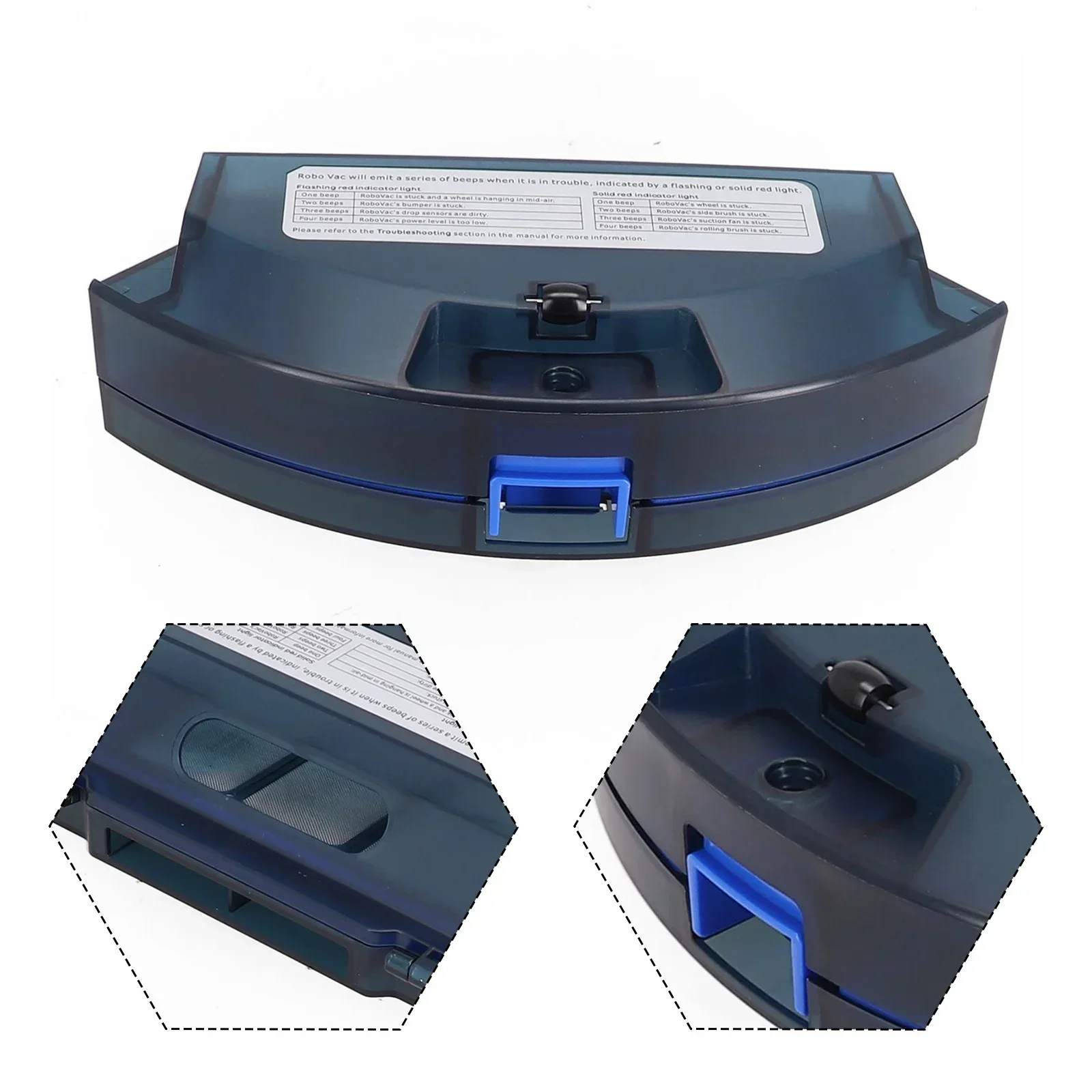 Dust Bin Box For  For RoboVac 11S, 15C, 30, 30C, 35C Robotic Vacuum Cleaner Household Vacuum Cleaner Replacement Spare Parts