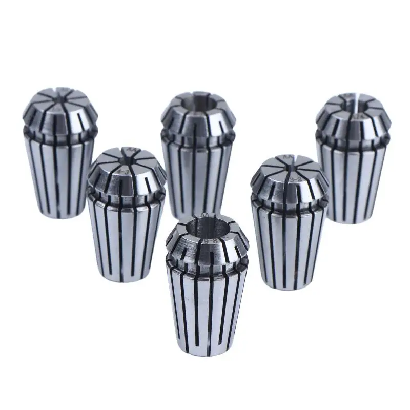 ER Spring Collet Chuck ER11 ER16 0.008mm Precision Industrial Grade for CNC Milling Lathe Drilling Tool Accessories