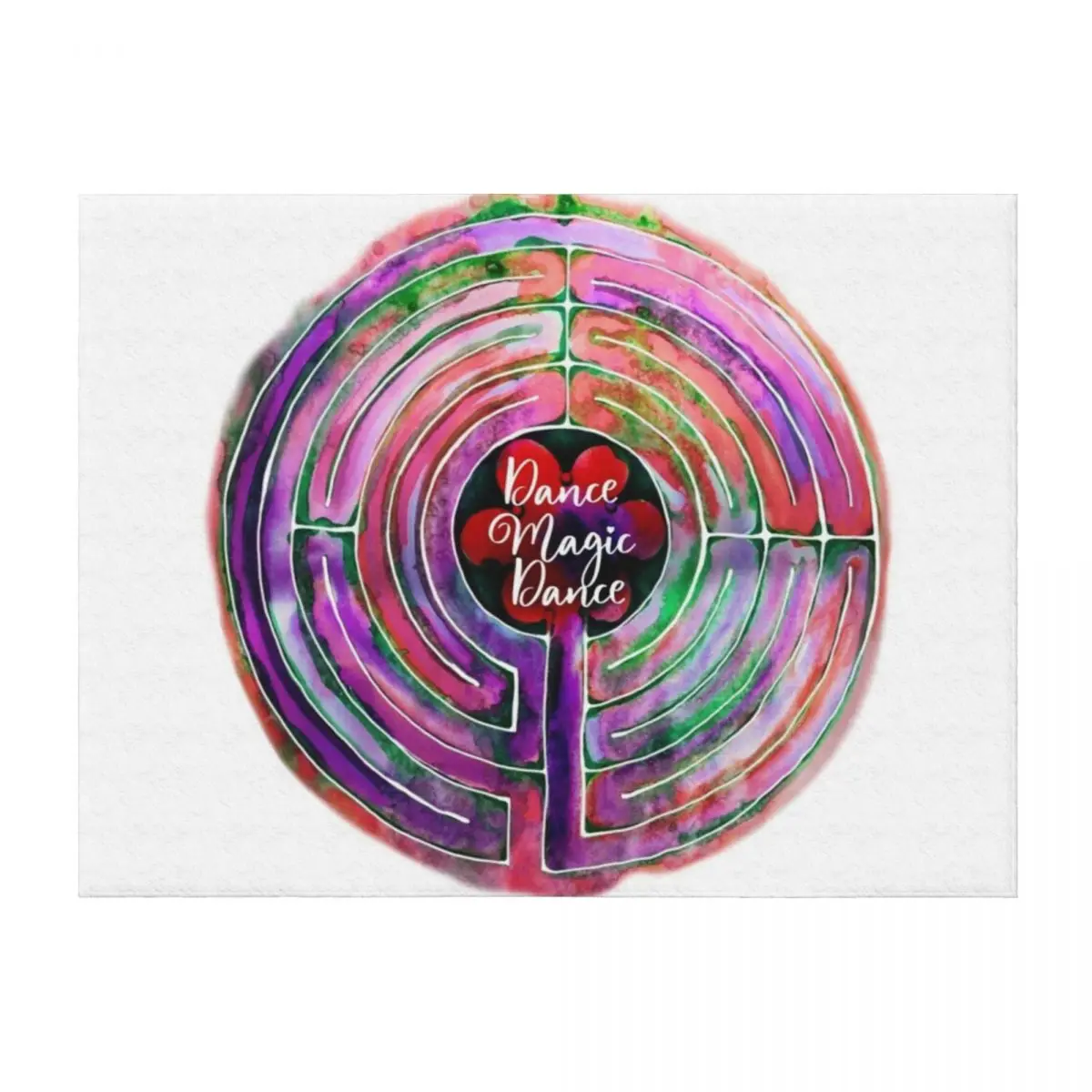 

Labyrinth Dance Magic Dance Throw Blanket Furry anime Moving warm winter Blankets