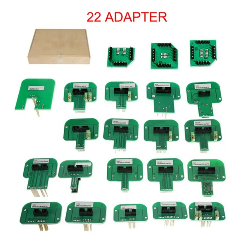 BDM Frame Adapter 22Pcs Bdm Adapters for KTAG KESS FGTECH BDM100 Probe Adapters LED ECU RAMP Chip Tuning Tool