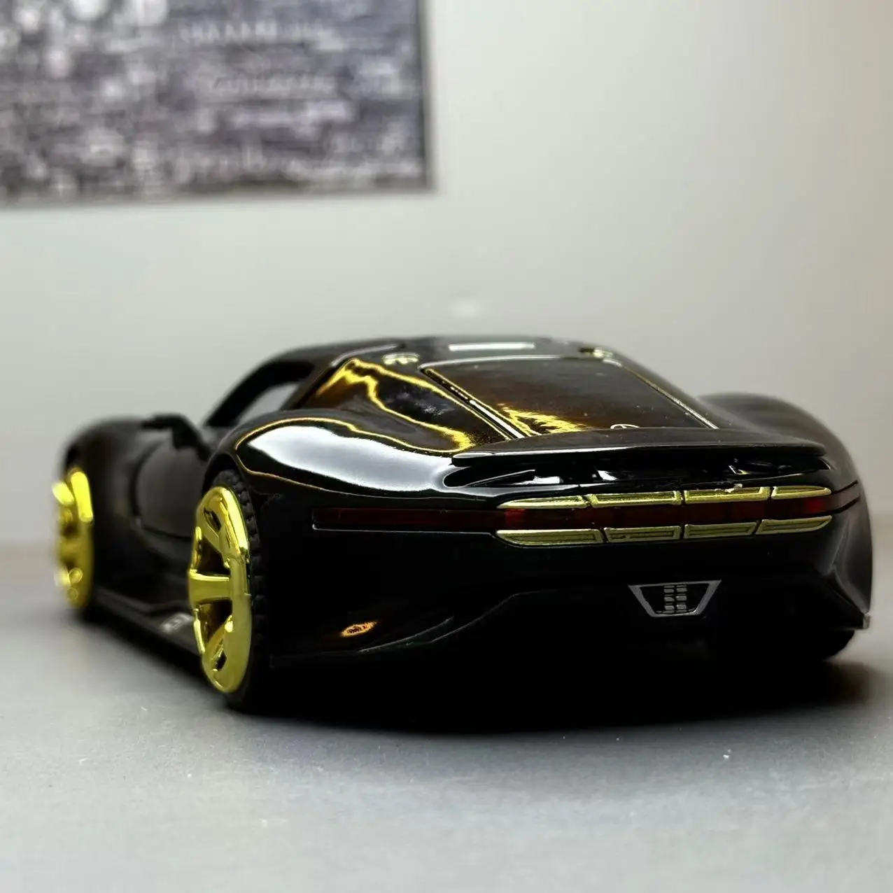 1:32 Mercedes Benz AMG Vision GT Supercar Alloy Diecast Car Model Sound And Light Classic Hobby Collectibles Gifts For Boyfriend